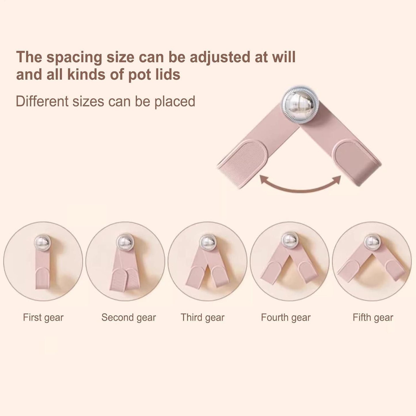 Hopium's Pot Lid Holder with Suction Cup